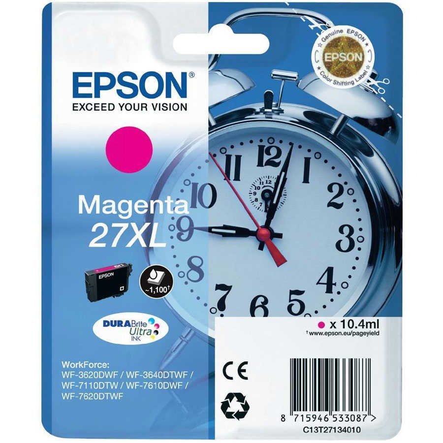 Cartuccia Epson 27XL Magenta (C13T27134020)