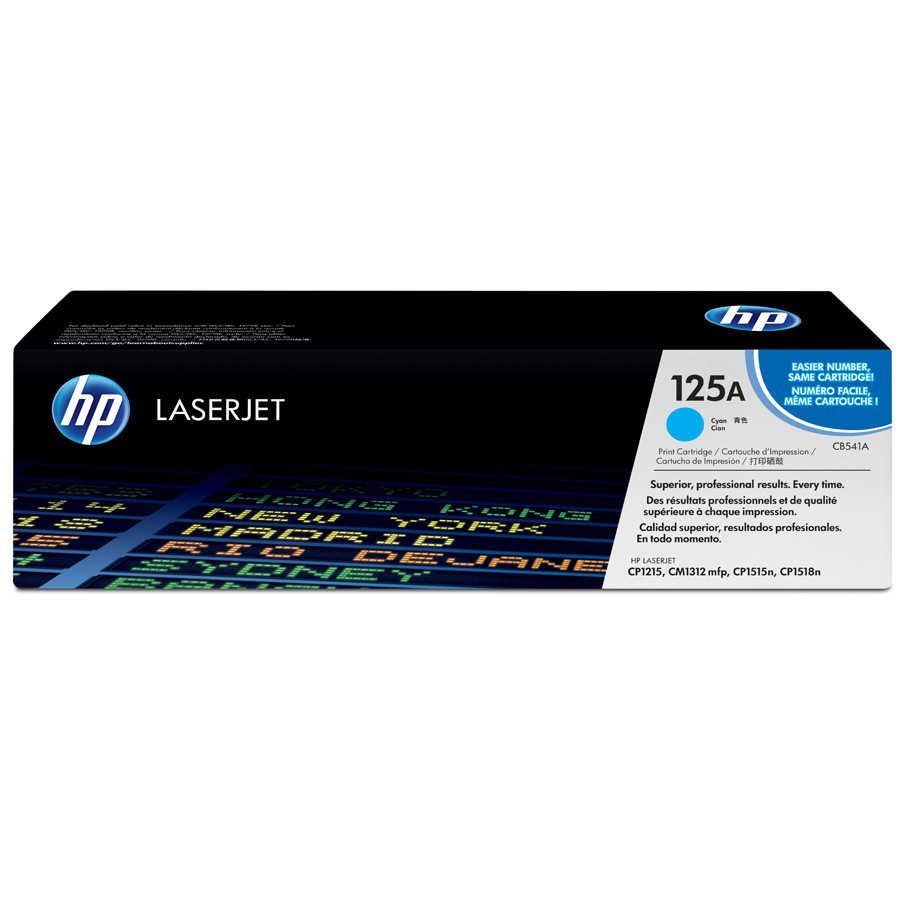 Toner Originale HP 125A (CB541A) Ciano