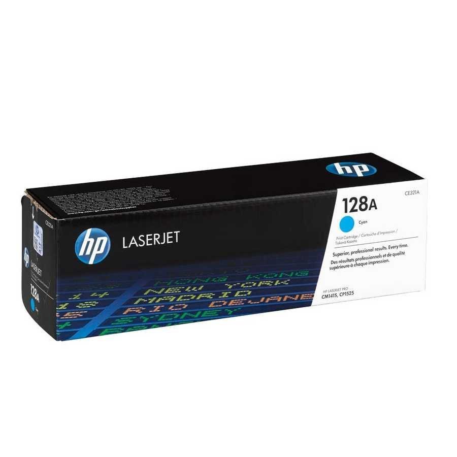 Toner Ciano Originale HP 128A (CE321A) – 1.300 Pagine