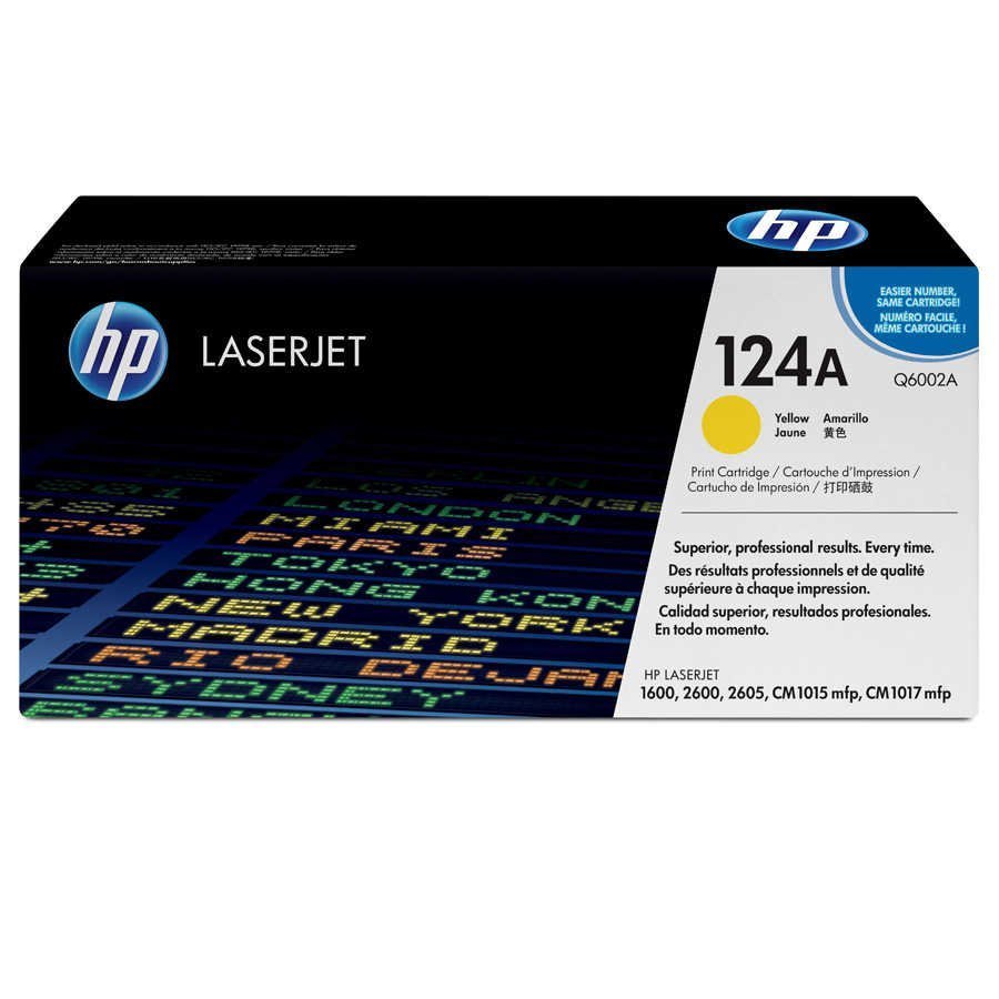 HP 124A (Q6002A) – toner, geel