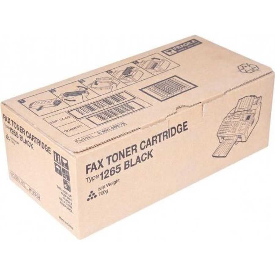 Toner Nero Originale RICOH Type 1265