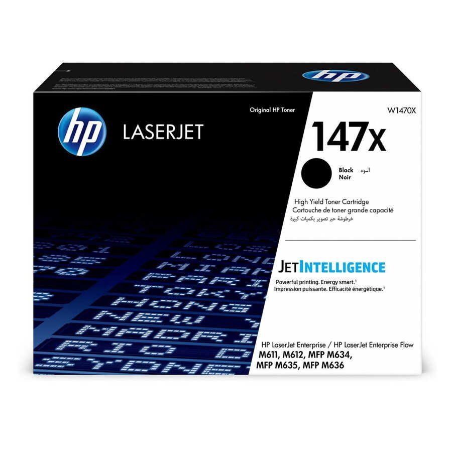 Toner Nero Originale HP 147X (W1470X) – 25.200 Pagine